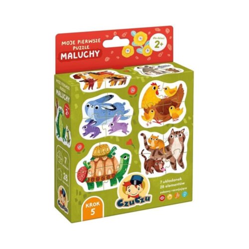 CzuCzu Moje pierwsze puzzle Maluchy 2+