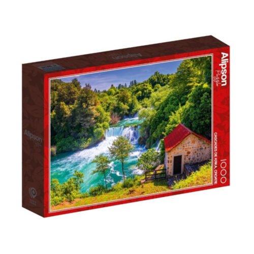 Puzzle 1000 Chorwacja, Wodospady Krka