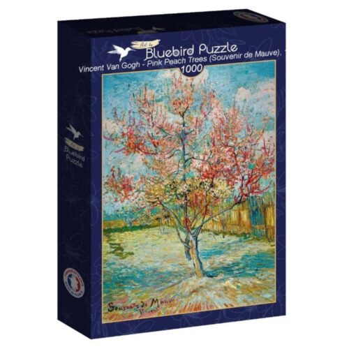 Puzzle 1000 Różowe drzewo brzoskwiniowe Van Gogh