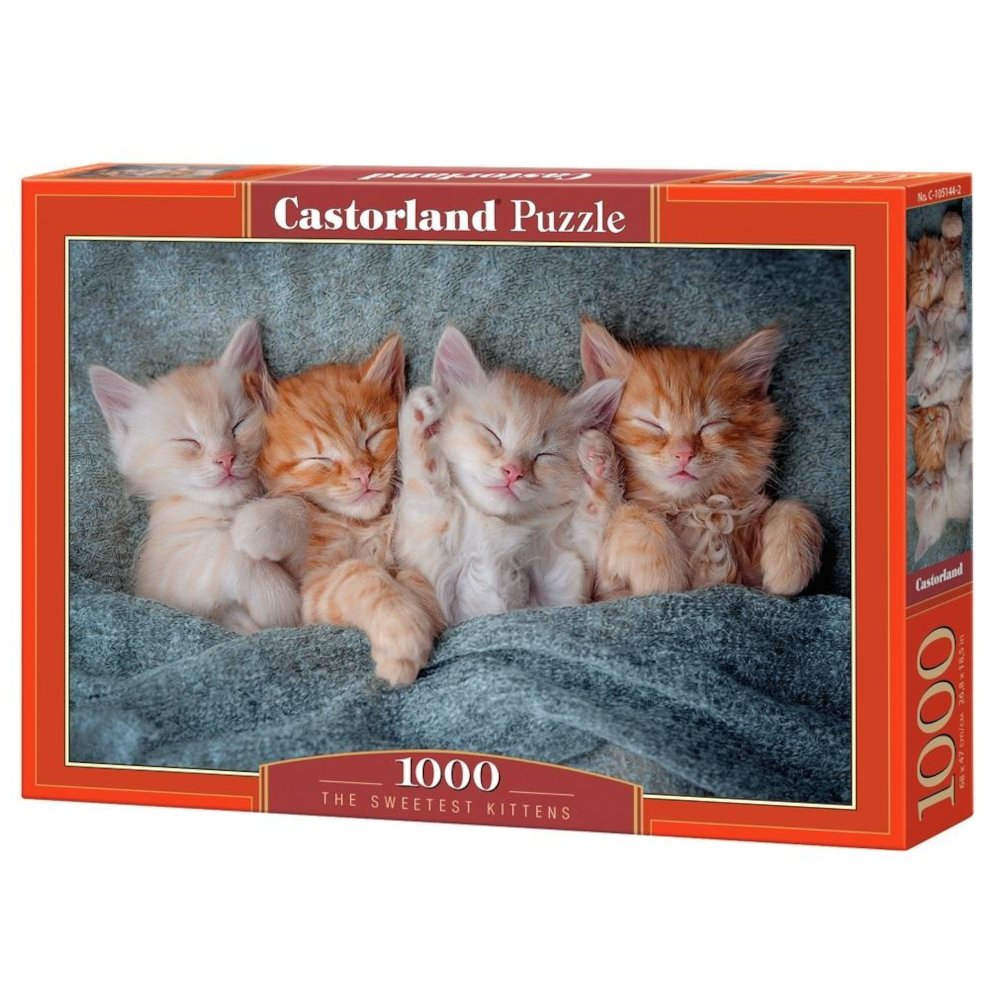 Puzzle 1000 The Sweetest Kittens CASTOR