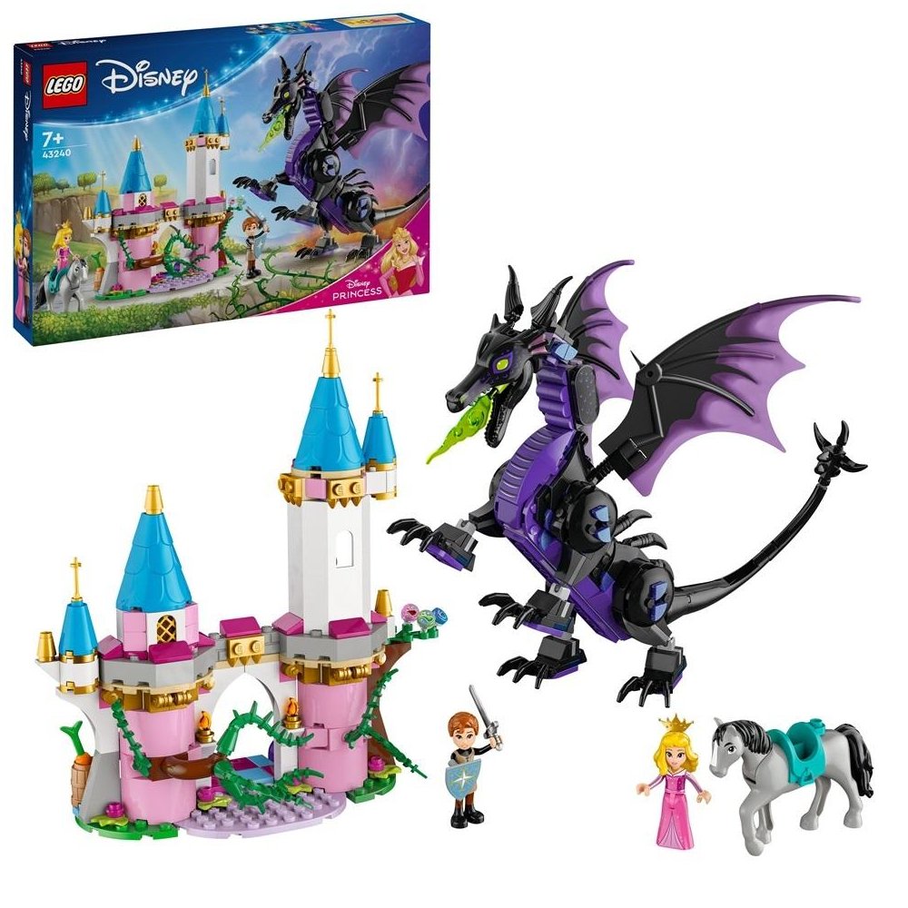 LEGO(R) DISNEY PRINCESS 43240 Diabolina jako smok