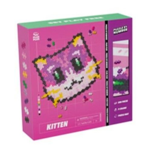 Plus-Plus Puzzle By Number - Kot 500el