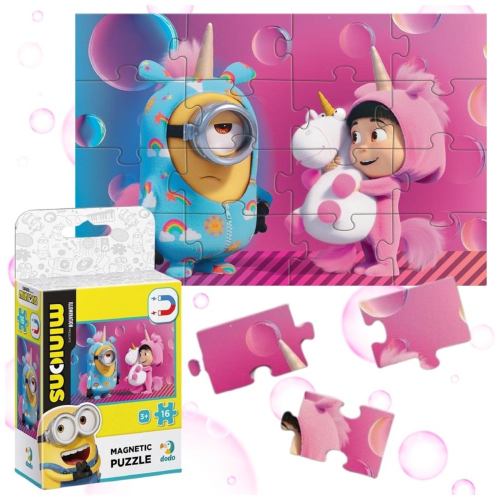 Magnetyczne puzzle Minionki