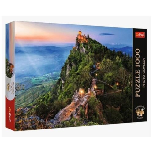 Puzzle 1000 Wieża Cesta, San Marino TREFL