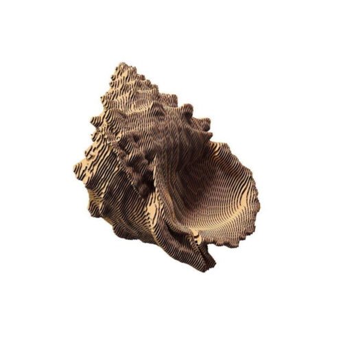 Puzzle 3D kartonowe - Muszla