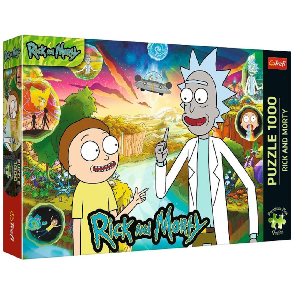 Puzzle 1000 Rick i Morty TREFL