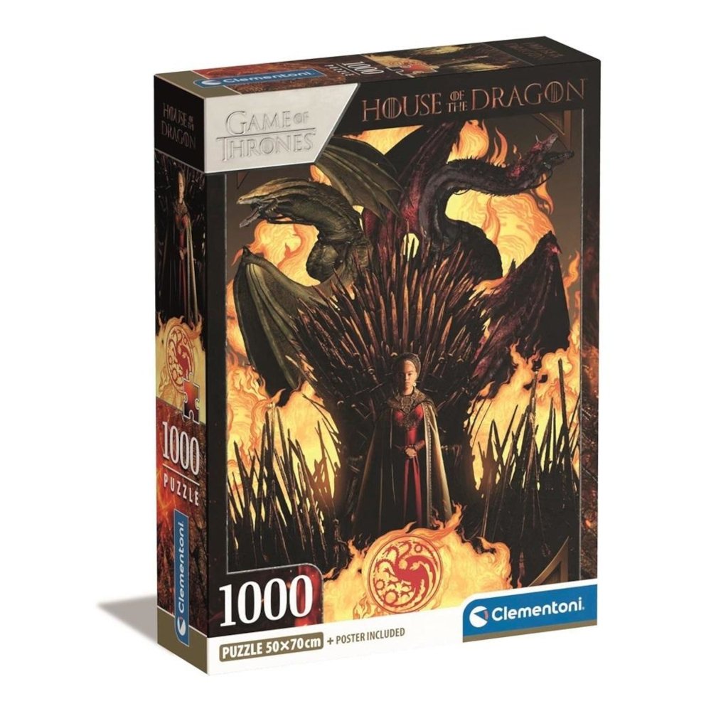 Puzzle 1000 Compact House Of The Dragon