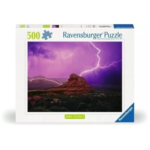 Puzzle 500 Różowa burza