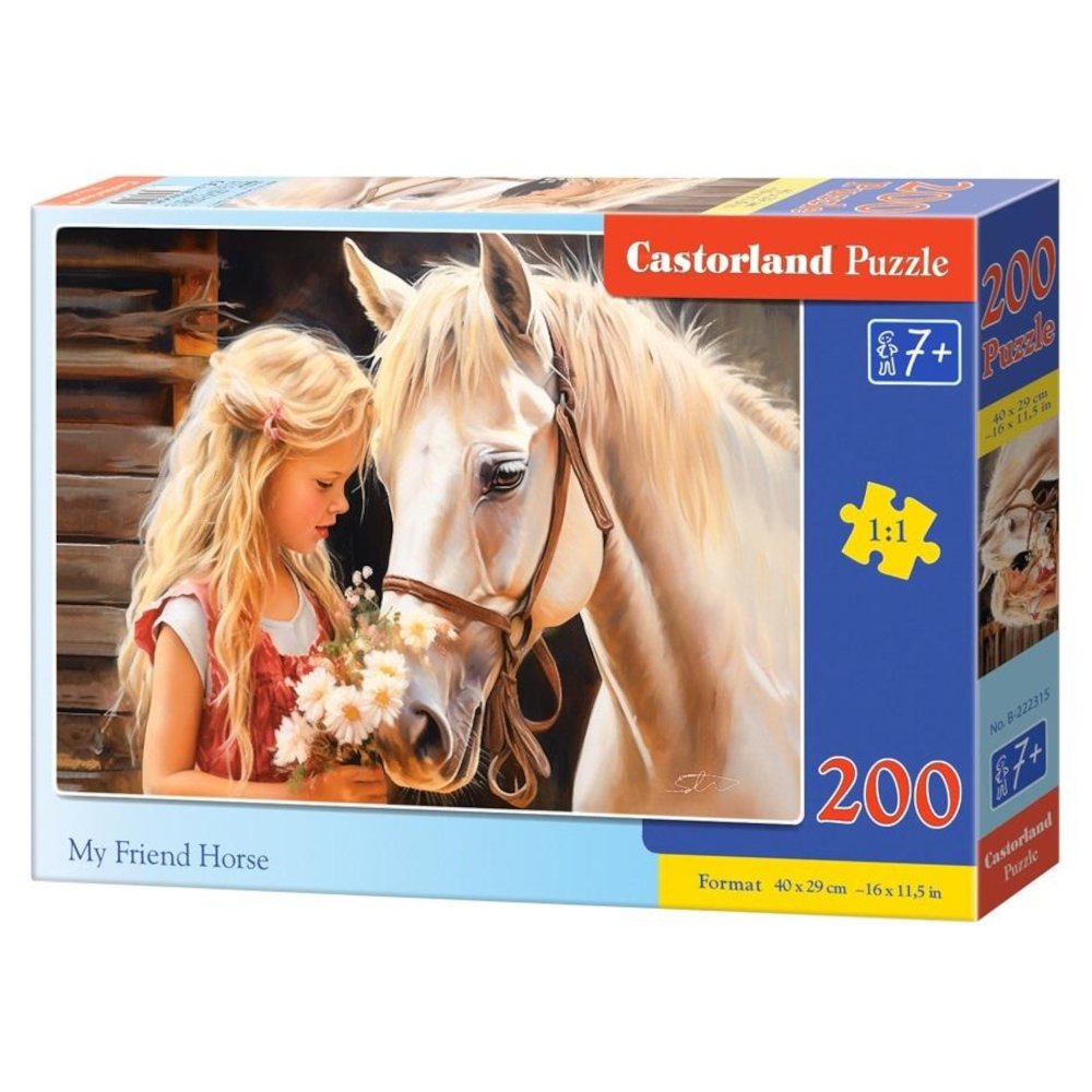 Puzzle 200 My Friend Horse CASTOR