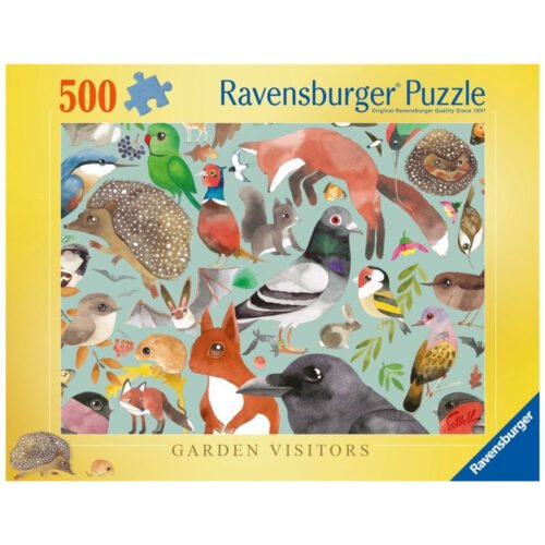 Puzzle 2D 500 Mieszkańcy ogrodów