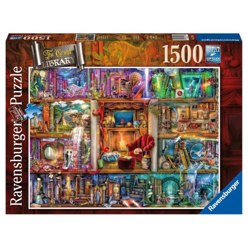 Puzzle 1500 Bogata bilblioteka