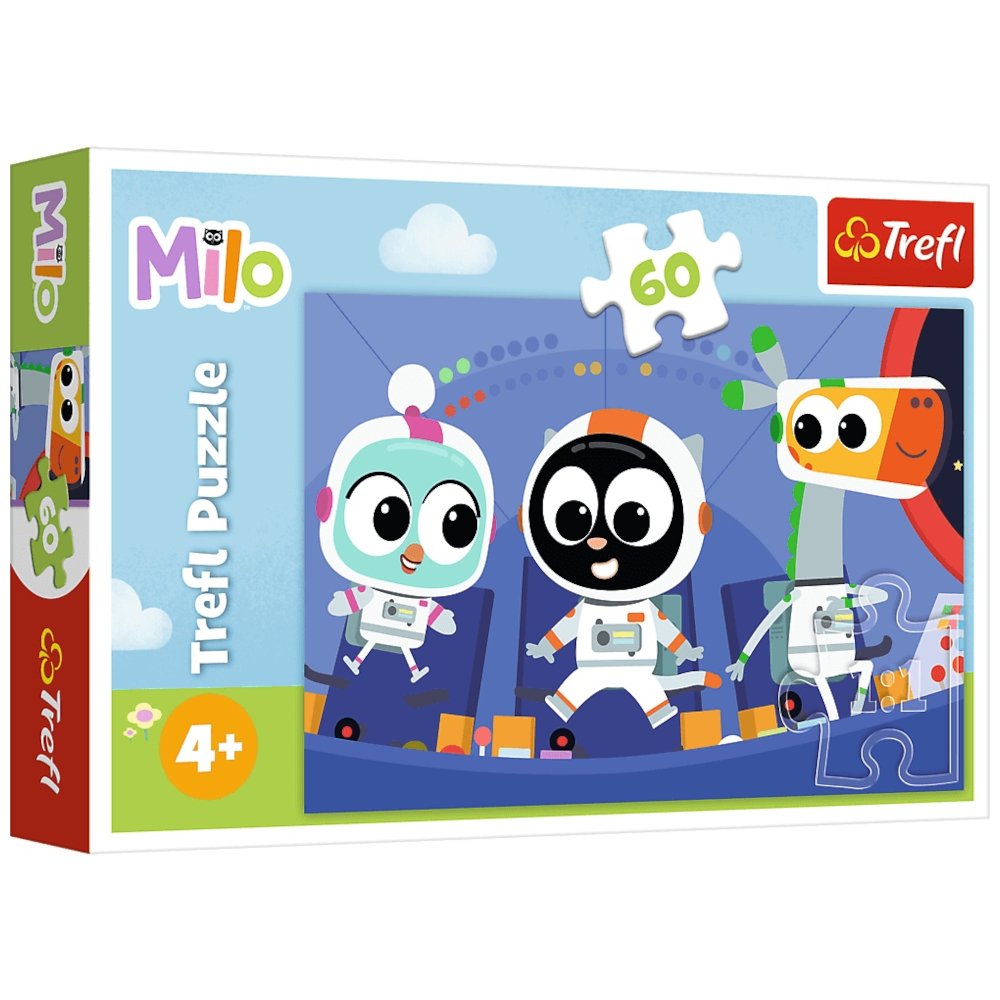 Puzzle 60 Czas poznać Milo TREFL