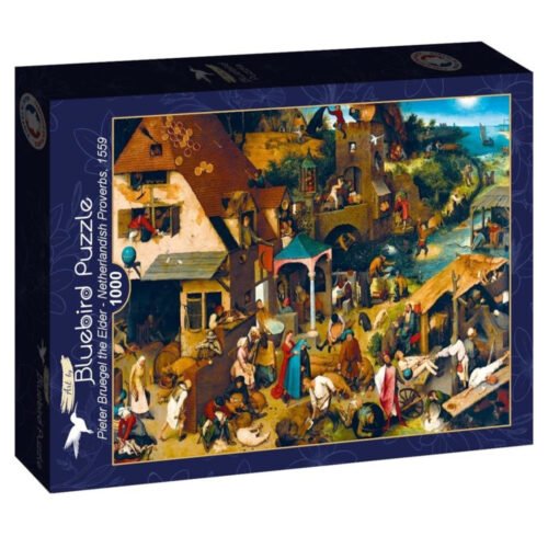 Puzzle 1000 Przysłowa, Brueghel 1559
