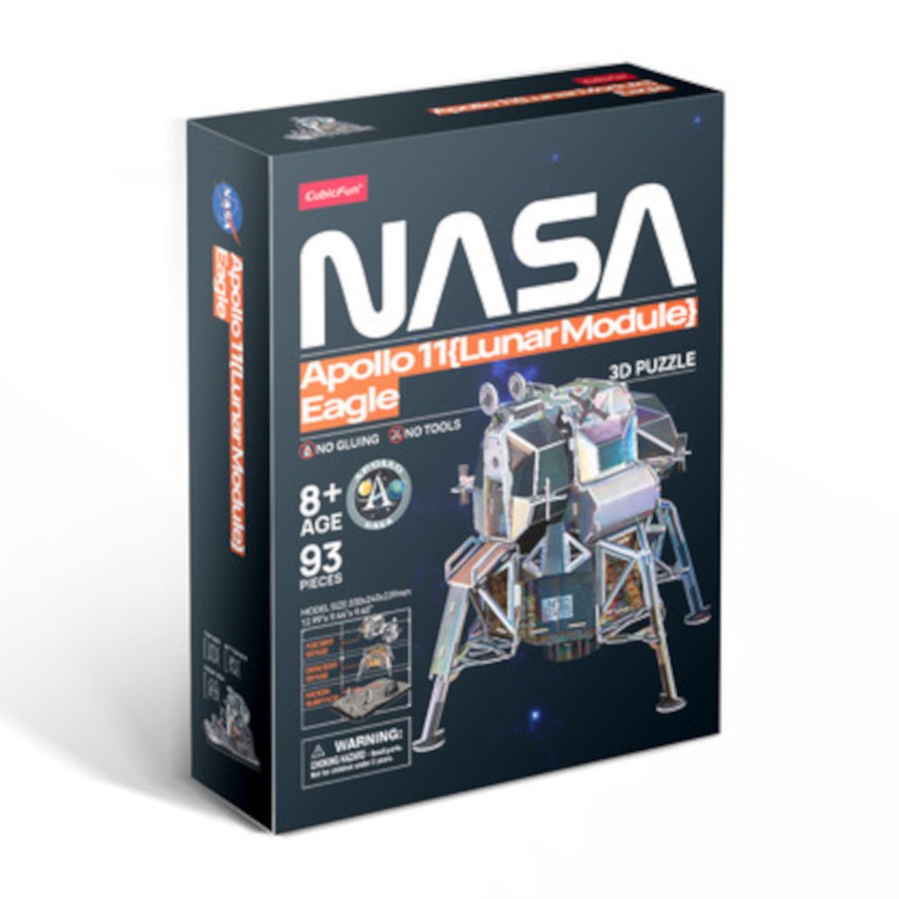 Puzzle 3d Moduł Księżycowy Apollo 11