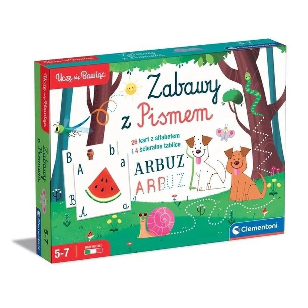 Uczę się bawiąc. Zabawy z pismem