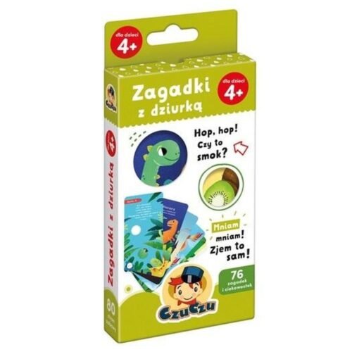 Czuczu Zagadki z dziurką 4+