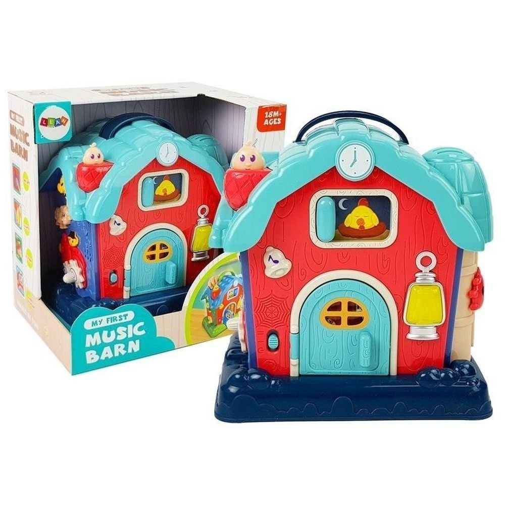 Muzyczna stodoła różowa