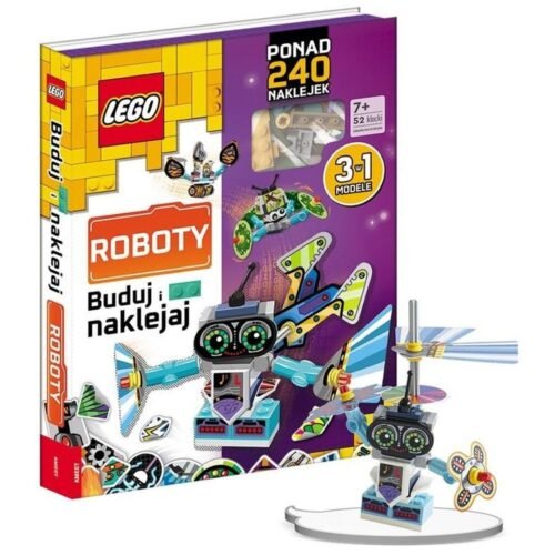 Lego Books. Buduj i naklejaj: Roboty