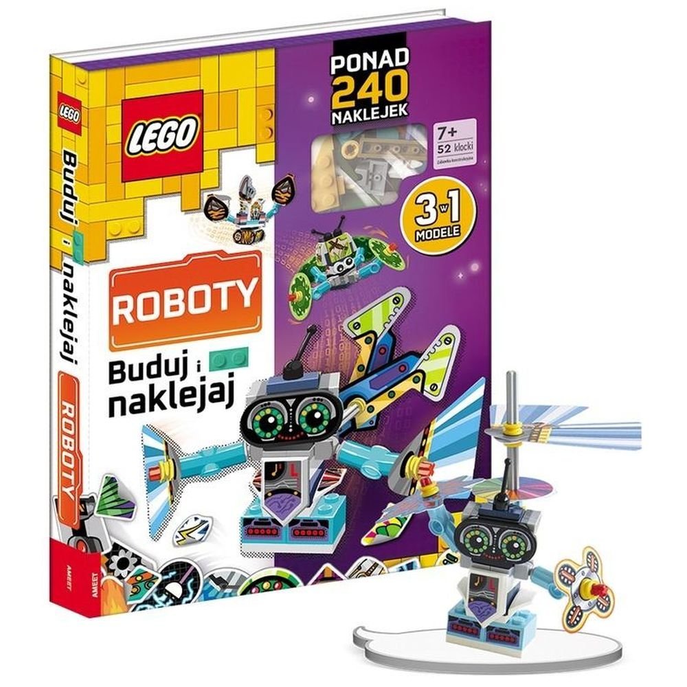 Lego Books. Buduj i naklejaj: Roboty