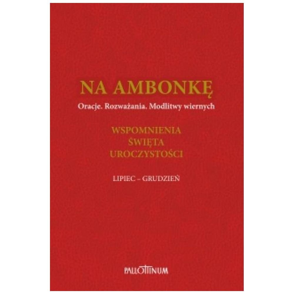 Na ambonkę T.4 lipiec-grudzień