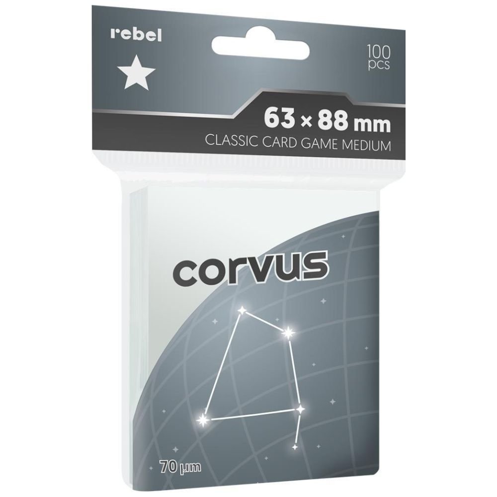 Koszulki na karty 63x88mm Corvus 100szt REBEL