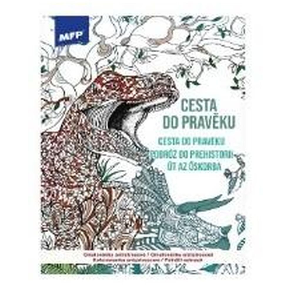 Kolorowanka antystresowa Podróż do prehistorii