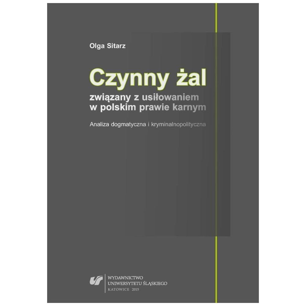 Czynny żal związany z usiłowaniem w polskim...