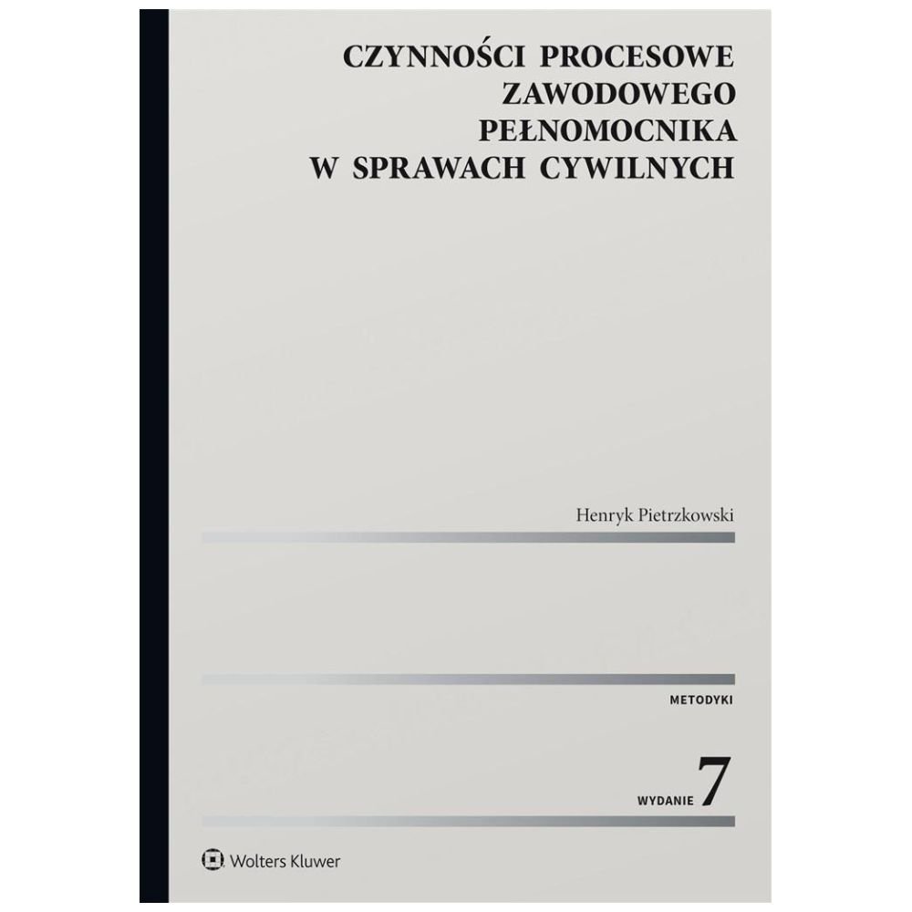 Czynności procesowe zawodowego pełnomocnika...