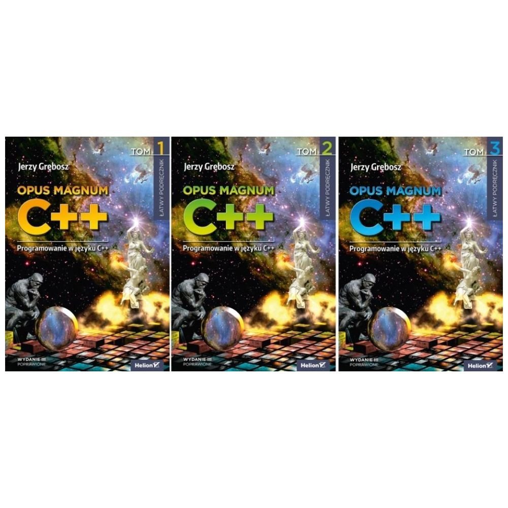 Opus magnum C++. Programowanie w języku C++ w.3