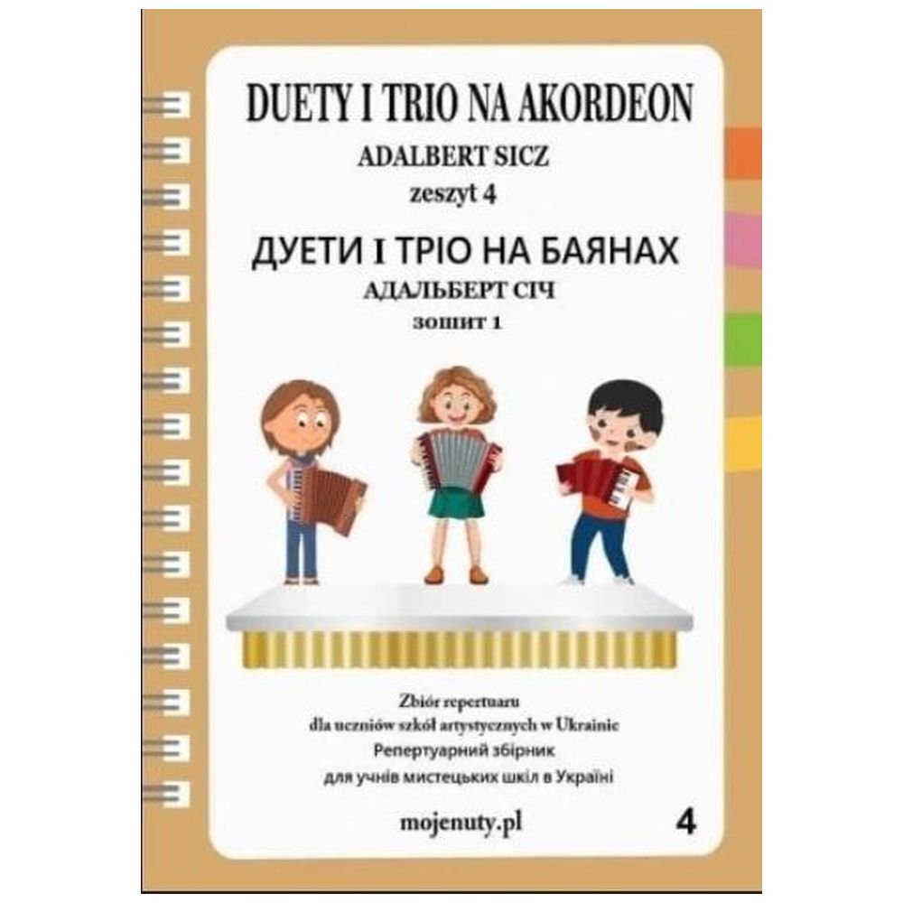 Duety i trio na akordeon z.4