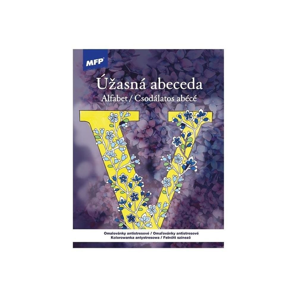 Kolorowanka antystresowa Alfabet 210x290mm 32s