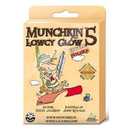 Munchkin 5 Łowcy Głów BLACK MONK