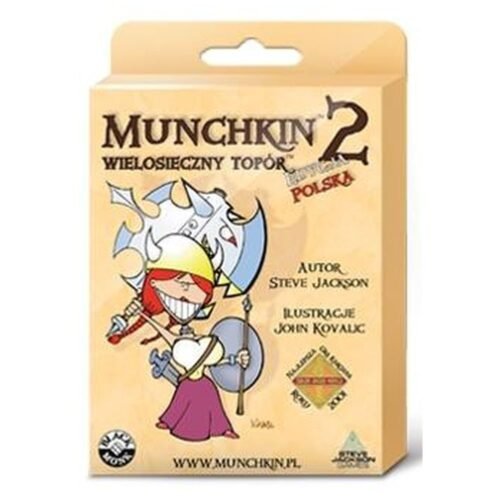 Munchkin 2 Wielosieczny Topór BLACK MONK