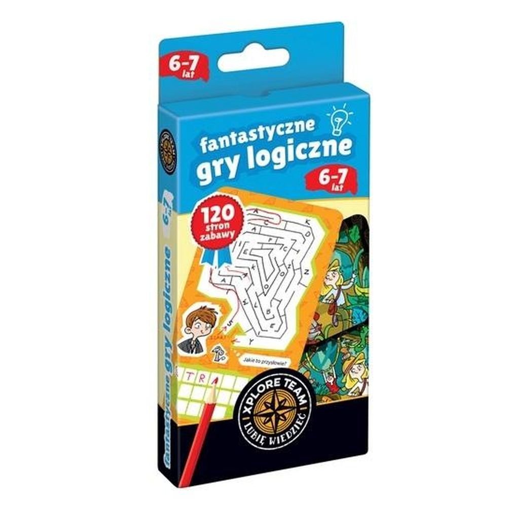Xplore Team Fantastyczne gry logiczne 6-7 lat