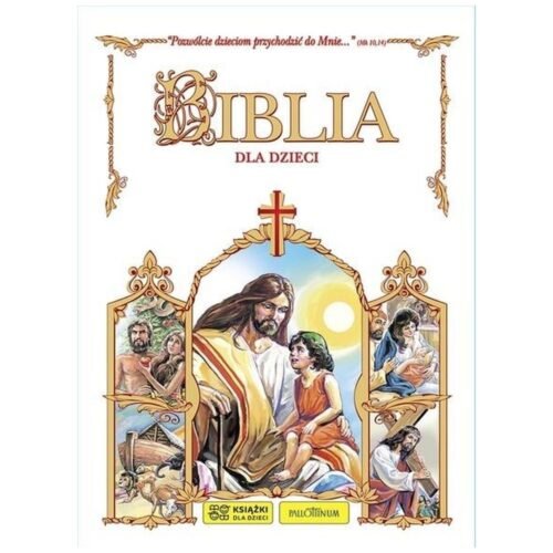 Biblia dla dzieci - biała