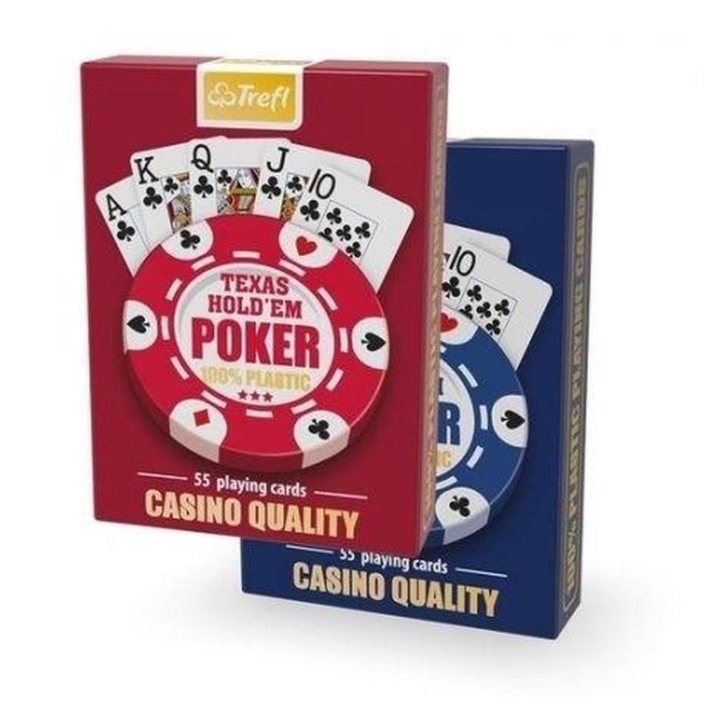 Karty - Plastik Poker TREFL