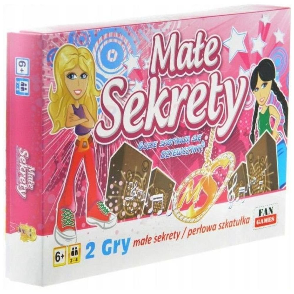 Małe sekrety + Perłowa szkatułka FAN