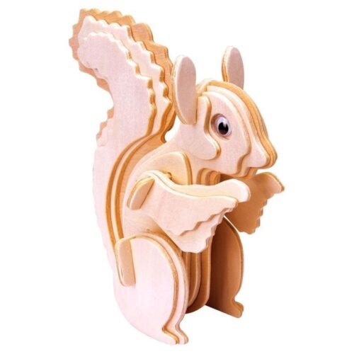 Łamigłówka drewniana Gepetto - Wiewiórka G3