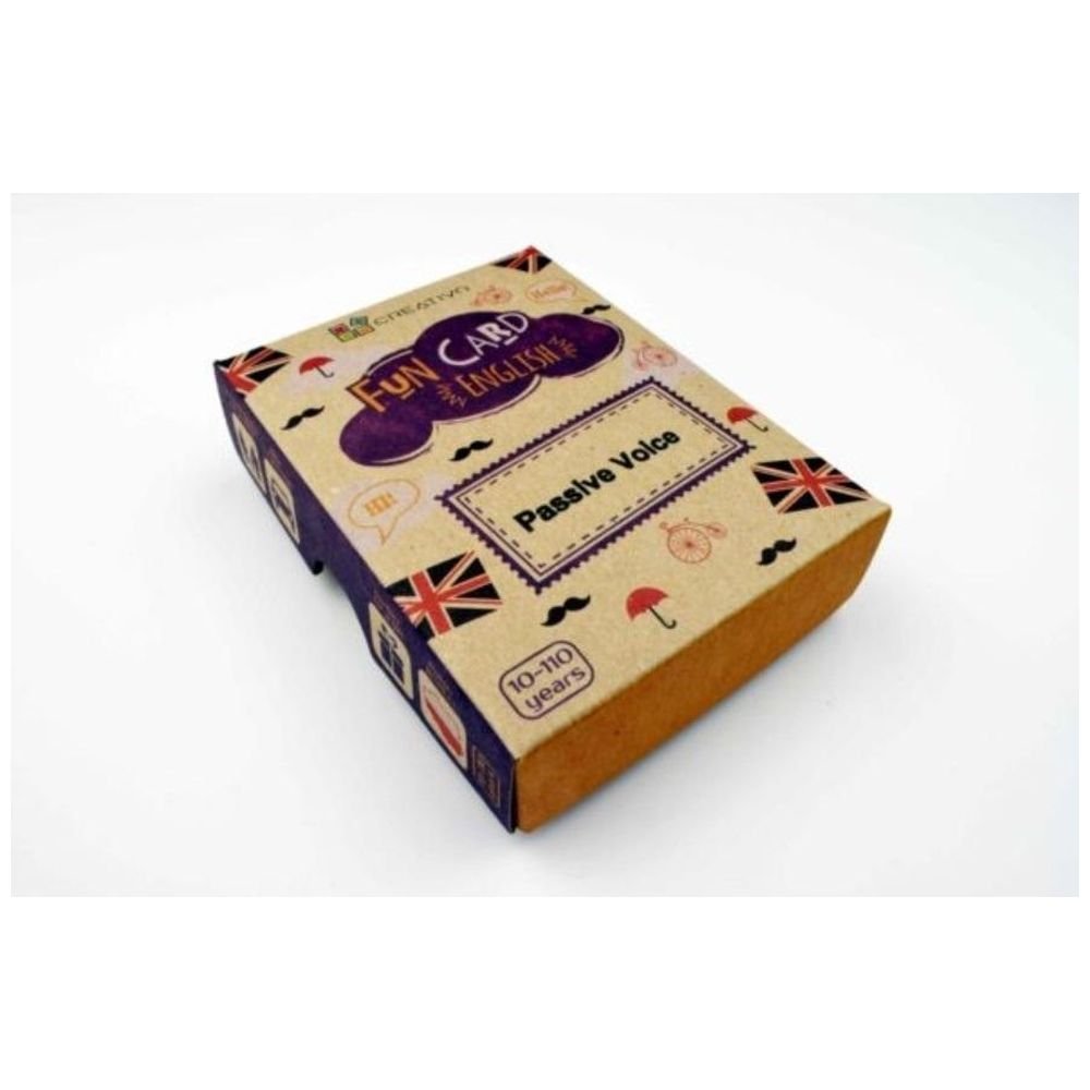 Fun Card English Passive Voice CREATIVO