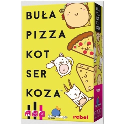 Buła, Pizza, Kot, Ser, Koza REBEL