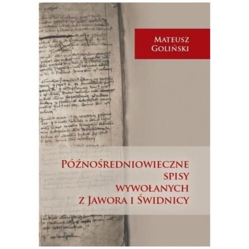 Późnośredniowieczne spisy wywołanych...