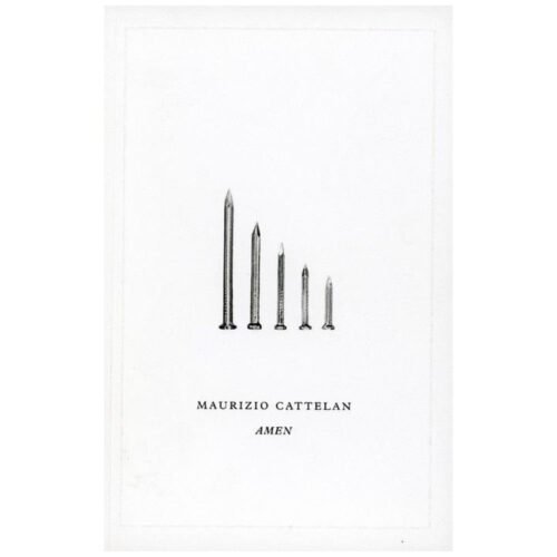Maurizio Cattelan. Amen