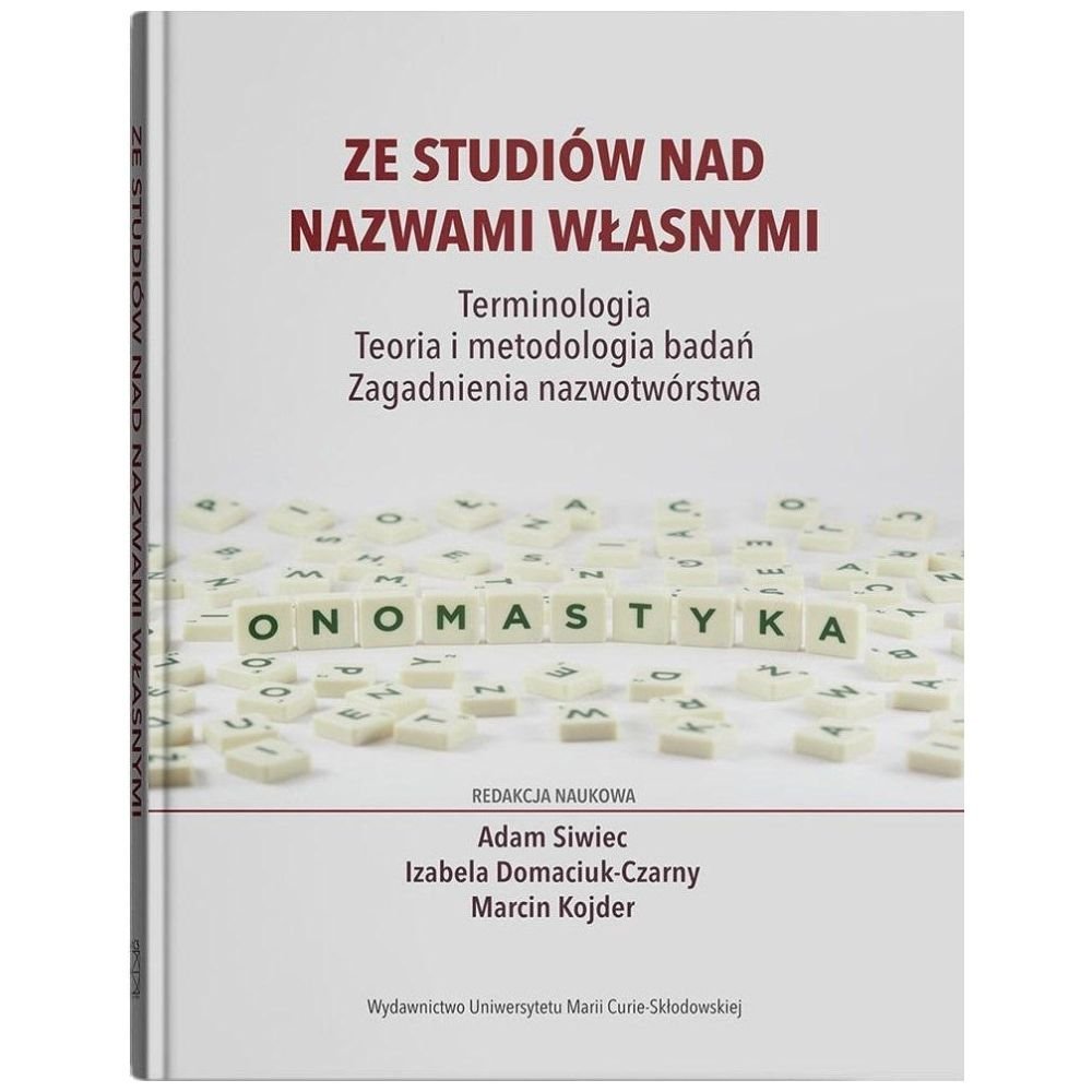 Ze studiów nad nazwami własnymi