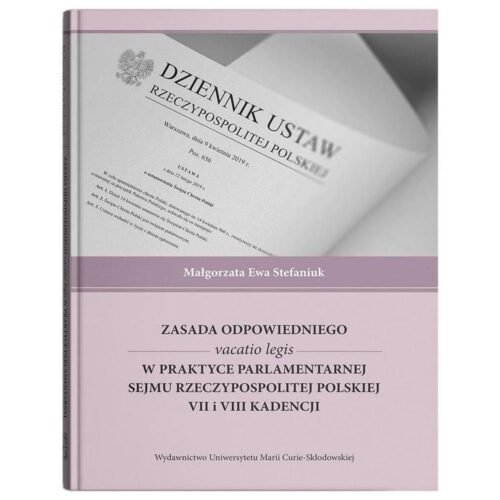 Zasada odpowiedniego vacatio legis w praktyce...