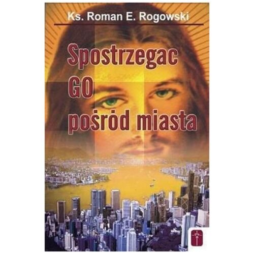 Spostrzegać Go pośród miasta