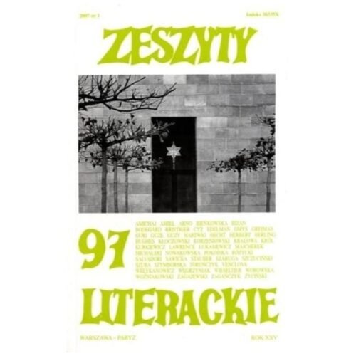 Zeszyty literackie 97 1/2007