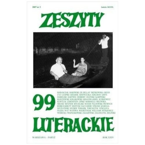 Zeszyty literackie 99 3/2007