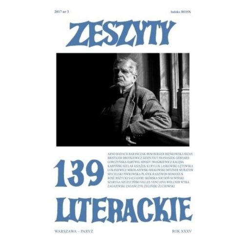 Zeszyty literackie 139 3/2017
