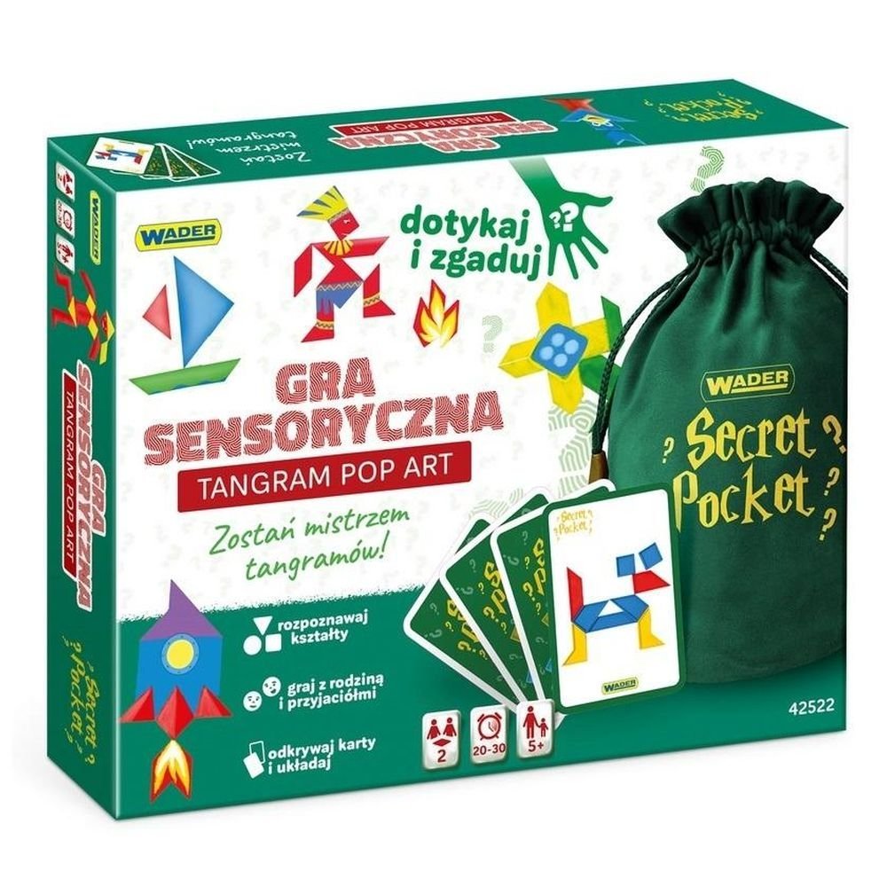 Play&Fun Secret Pocket Tangram Pop Art