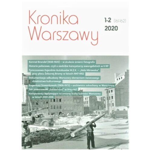 Kronika Warszawy 1-2 (161-162)/2020